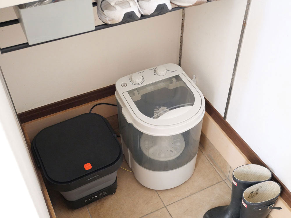 靴専用ミニ洗濯機「靴洗いま専科3」