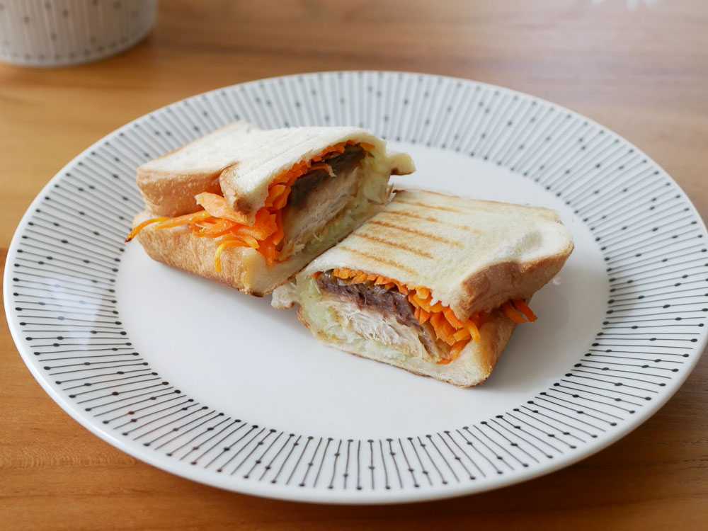 【COPAN/コパン】レンジグリルホットサンドメーカー 絶妙トング セットの仕様シーン9