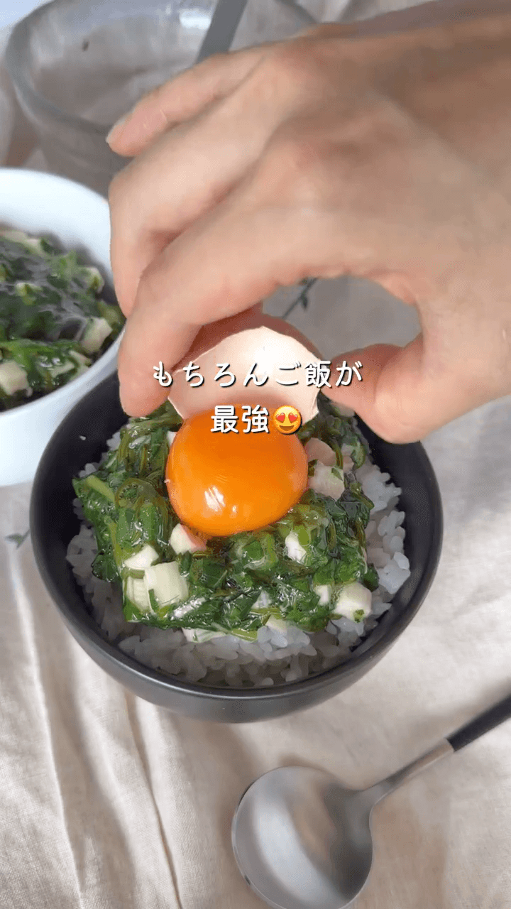 栄養満点✨夏にヘビロテ!ネバネバ丼🤤