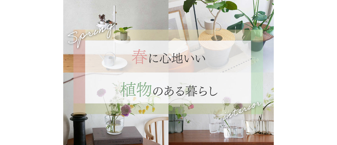 おうちの中から、春を感じてみませんか？季節を飾る新生活。