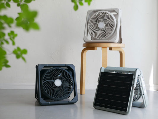 【AiMY/エイミー】コードレスソーラーファン2