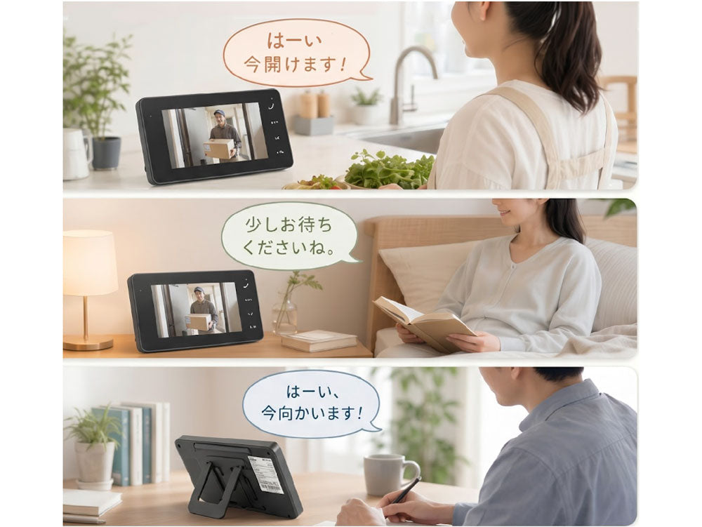 かんたんワイヤレスモニターホン