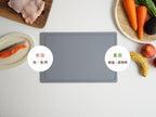 【協和工業】ストーンバリア包丁ライトタイプセット＆ムテキボード グレー 大小セット