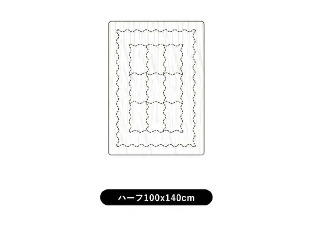 【Torori ket(R)/トローリケット】肌掛け布団椿オイル加工でお肌に嬉しいとろ～りケット