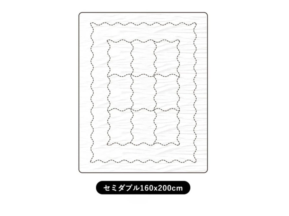 【Torori ket(R)/トローリケット】肌掛け布団椿オイル加工でお肌に嬉しいとろ～りケット
