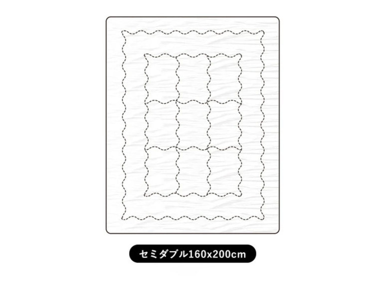 【Torori ket(R)/トローリケット】肌掛け布団椿オイル加工でお肌に嬉しいとろ～りケット