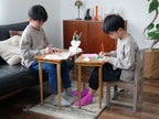 Comore Sunのチークネストテーブルの写真