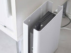 スマートの重ねられる黒色ロングルーター収納ケース