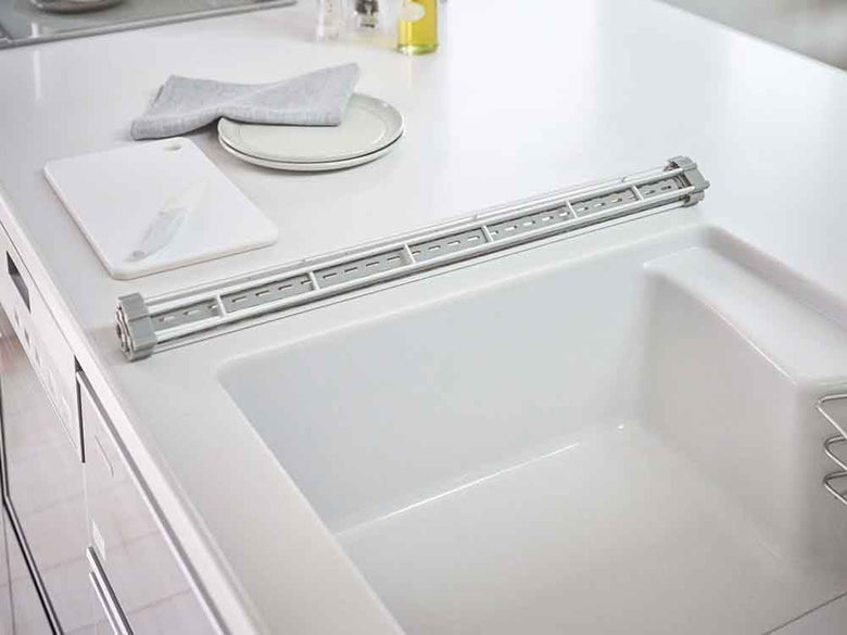 Plate製折りたたみ水切りシリコントレー付き