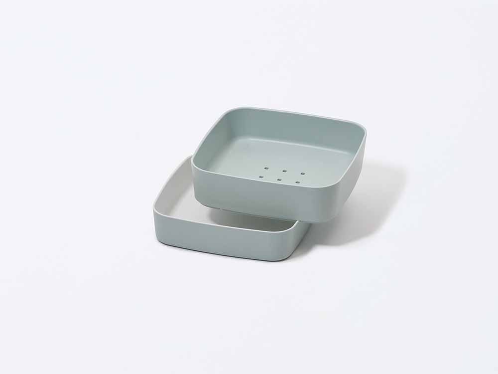 タック・フルーツナッツのライトイエロー陶器容器