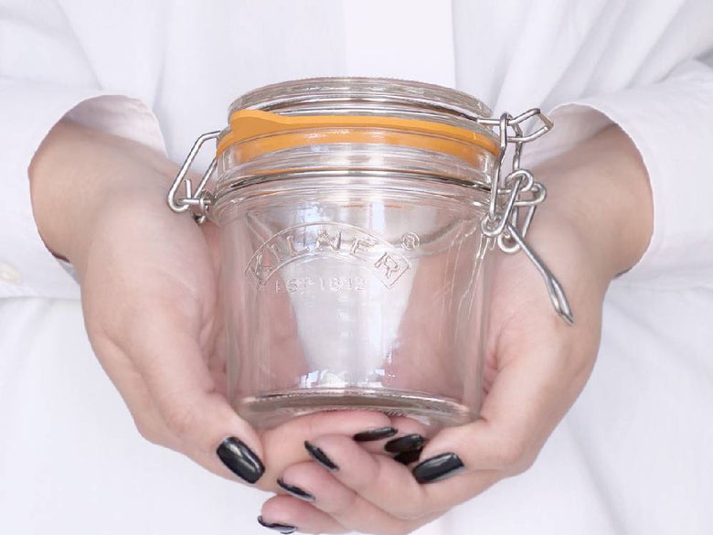 【KILNER/キルナー】 ROUND CLIPTOP JAR