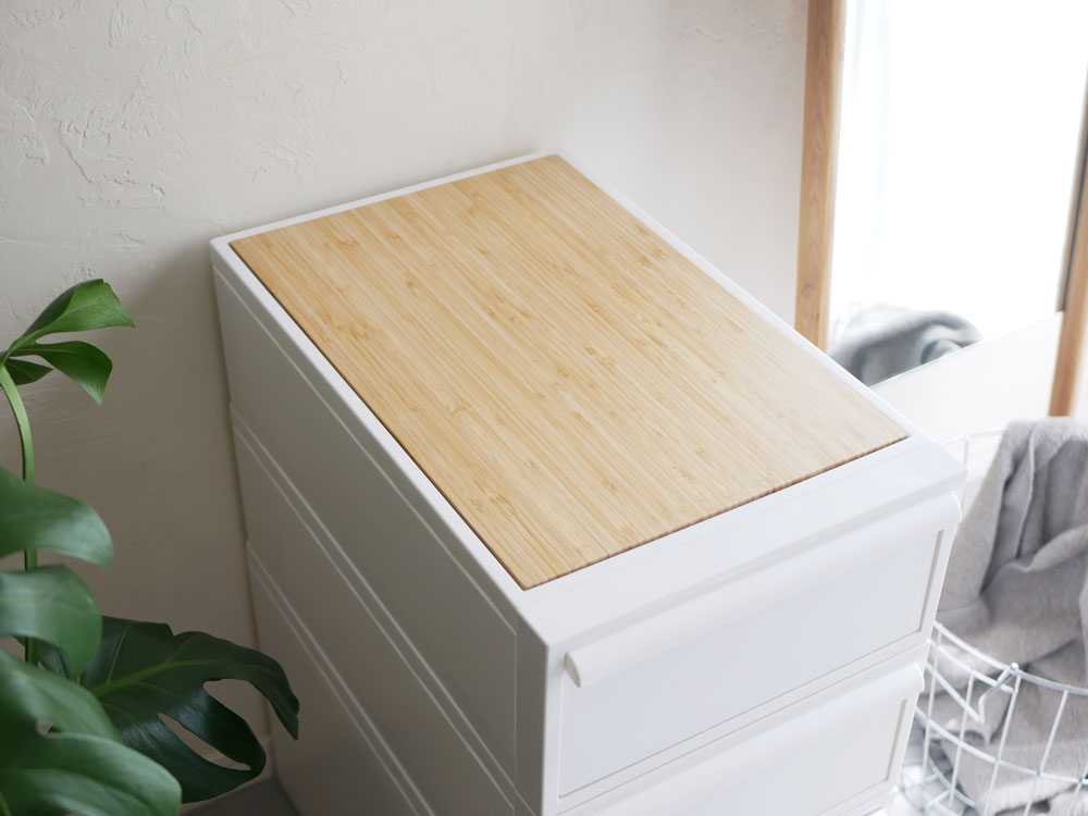 【like-it/ライクイット】クローゼットシステム　レギュラー専用　バンブー天板