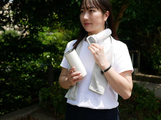 ヒヤシーナの氷タオルと冷感マフラータオルセット