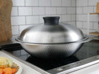 《蒸し器セット》【Arnest/アーネスト】とにかく洗いやすいステンレス卓上鍋/のせるだけ蒸し器
