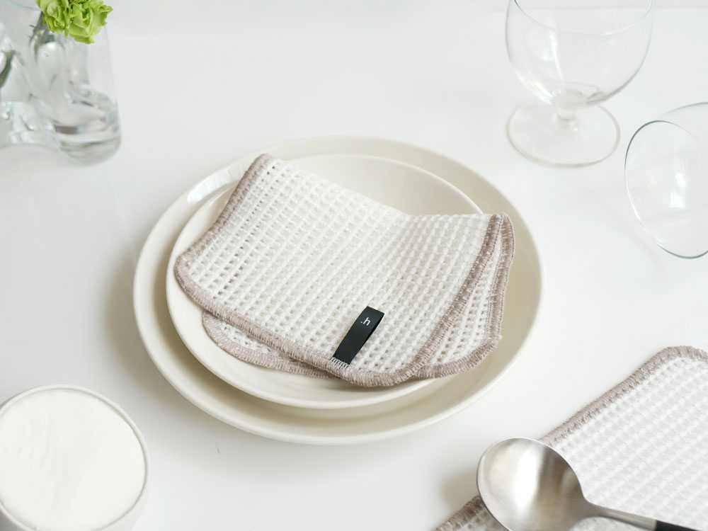 【Knit kobo.h/ニットコウボウドットアッシュ】無限に抗菌するクロススポンジ