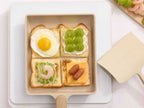 【TRUECOOK/トゥルークック】エッグパン＆フライ返しセット ラージ / ベージュの仕様シーン4