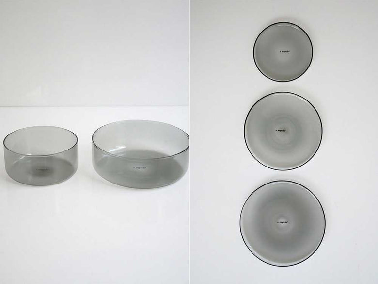 【adepeche/アデペシュ】ガラスの器　noon collection