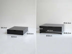 スチール製キッチン家電下収納ラック Sサイズ2点セットの仕様シーン6