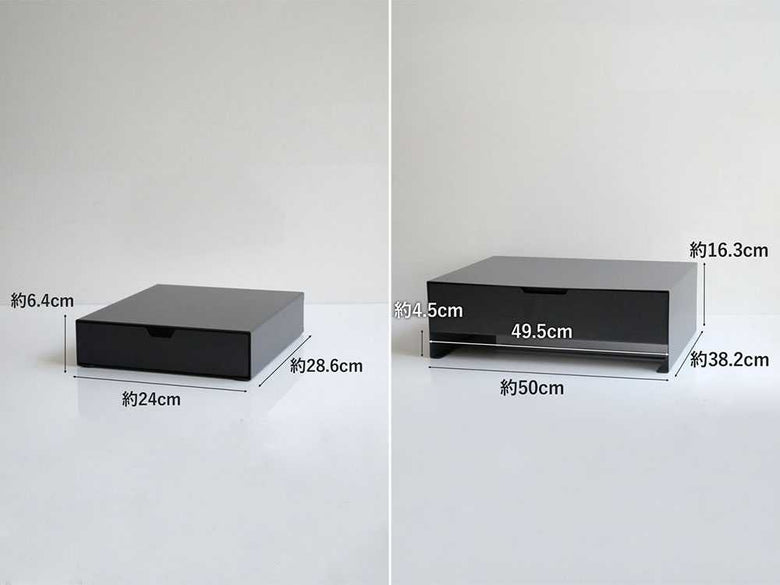 スチール製キッチン家電下収納ラック Sサイズ2点セットの仕様シーン6
