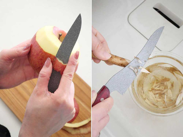 【S-Cooking/エス-クッキング】Sコーティング包丁 シャープナーセットの仕様シーン4