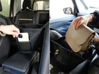 浮かせて便利な車の収納メッシュポーチ・ホルダー