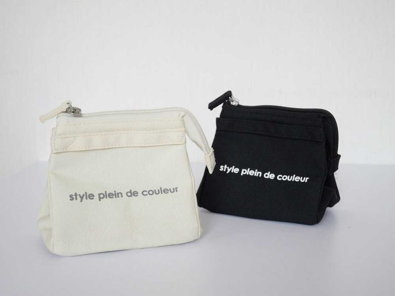 【style plein de couleur/スタイルプレンドゥクルール】スクエアおにぎりポーチ・スクエアポーチ