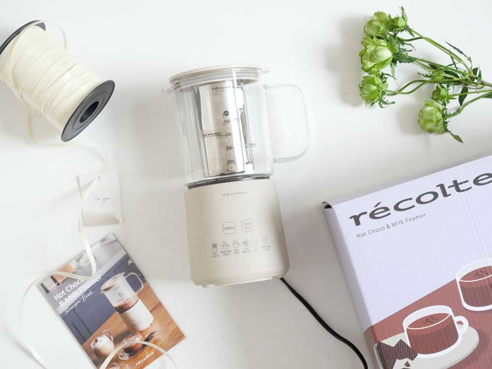 【recolte/レコルト】ホットチョコ＆ミルクフォーマー