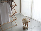 【THREE UP】WOOD STYLE節電センサー付DCサーキュレーター
