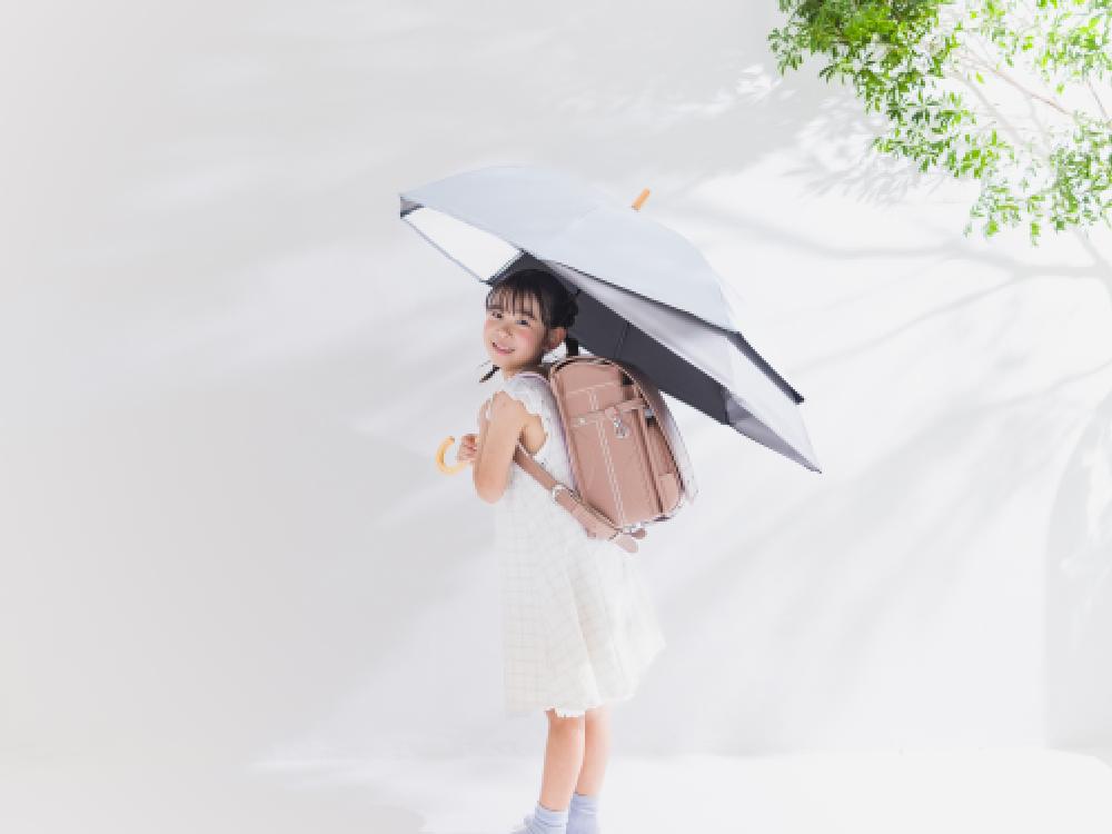 【LINEDROPS/ラインドロップス】子ども用トランスフォーム晴雨兼用日傘