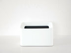 ideacoのTUBELORコットントラッシュ、木目風プラスチック