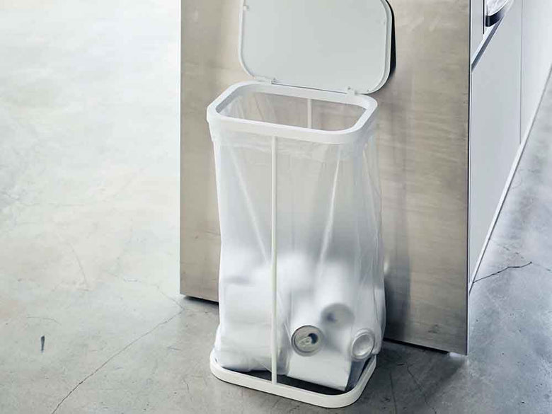 LUCEのステンレス製分別ゴミ袋ホルダー