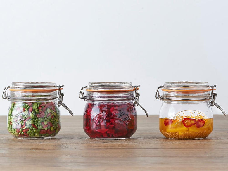 【KILNER/キルナー】 ROUND CLIPTOP JAR