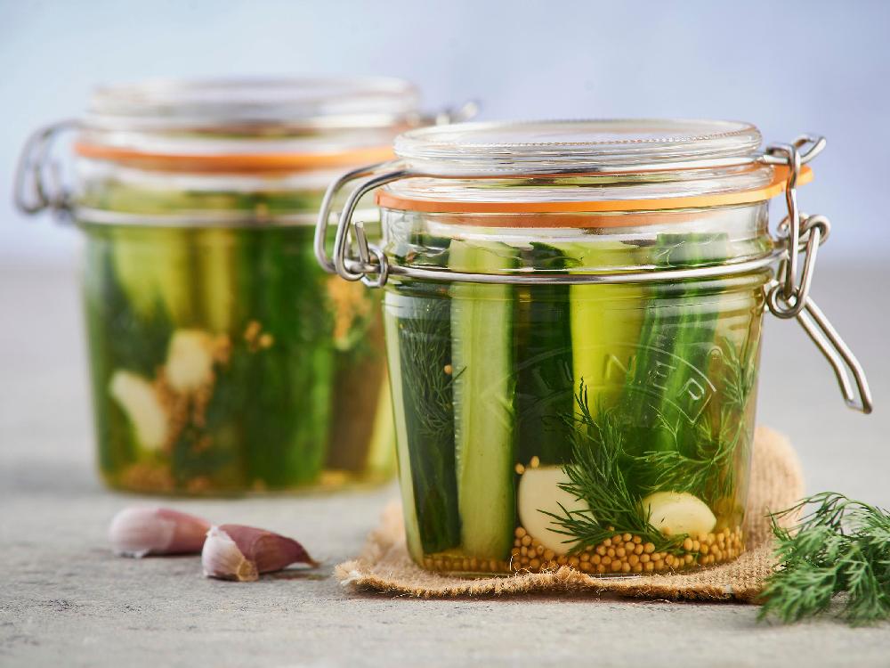 【KILNER/キルナー】 ROUND CLIPTOP JAR
