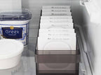 タワー冷蔵庫用プラスチック仕切り付き収納ケース