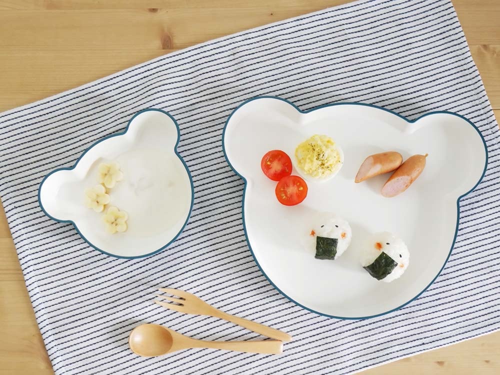キッズディッシュ ベアデザインのプレート
