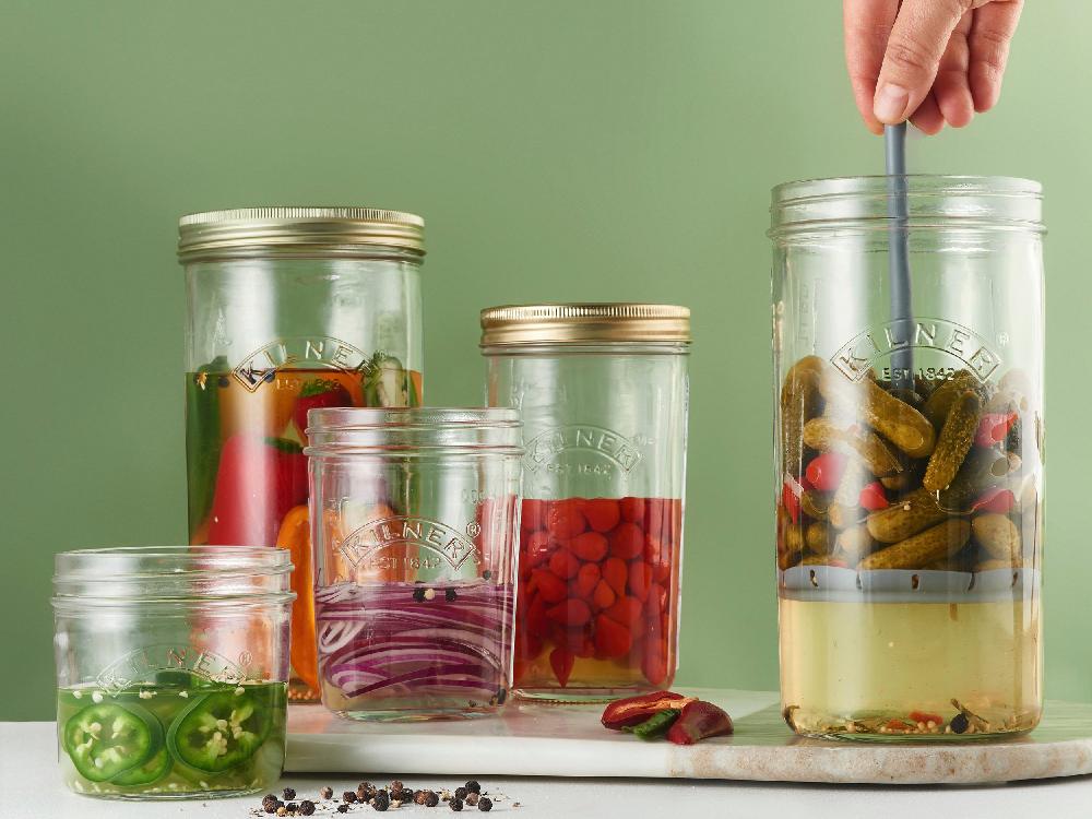 【KILNER/キルナー】 PICKLE JAR WITH LIFTER
