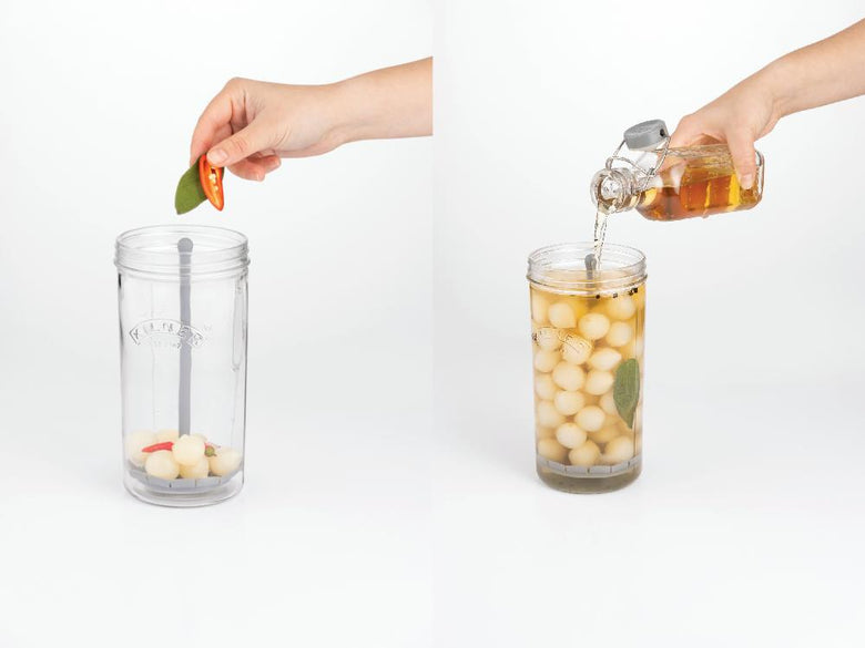 【KILNER/キルナー】 PICKLE JAR WITH LIFTER