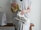オーガニックコットンのCALM TOWEL、28×28cmと40×70cm