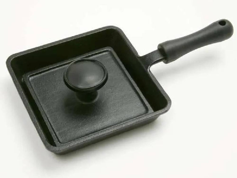 【NORPRO/ノープロ】プレス付き鉄のミニグリルパン