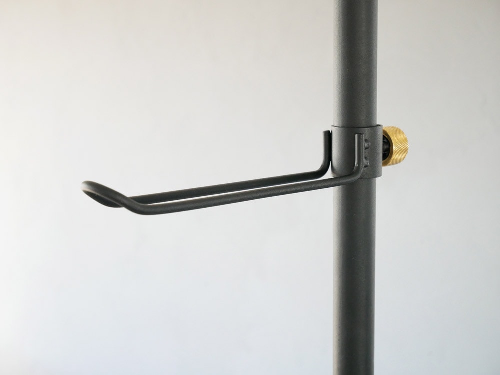 ドローアライン015 Hook Bの鉄製壁掛けフック