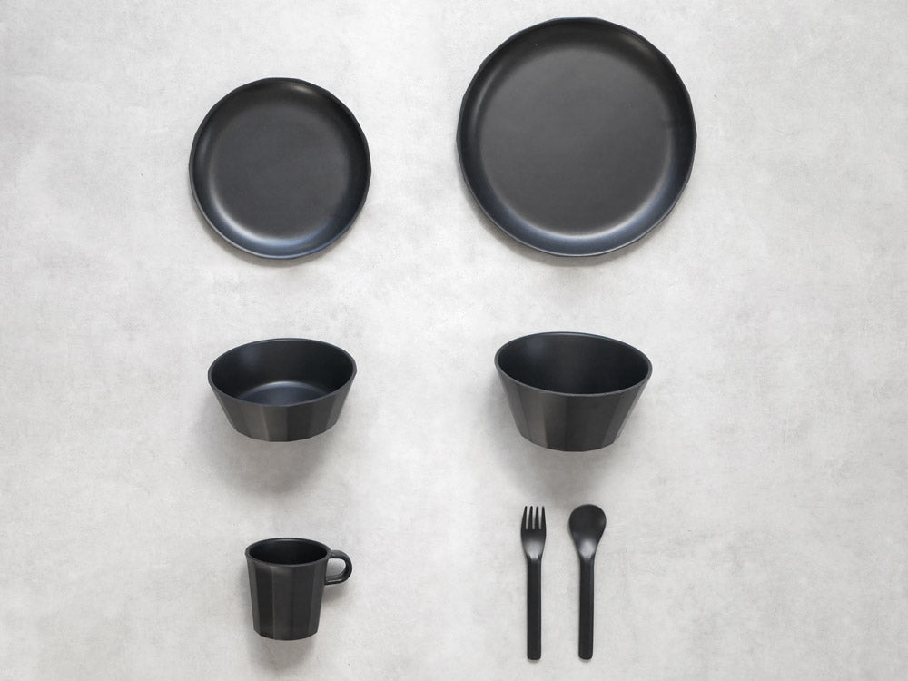 KINTO/キントーのALFRESCOボウル、竹風メラミン製のシンプルな食器