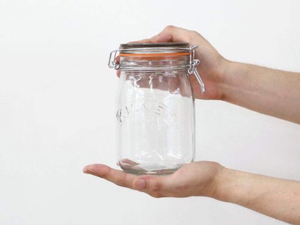 【KILNER/キルナー】 ROUND CLIPTOP JAR