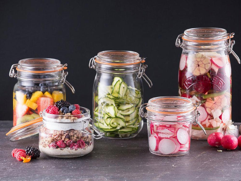 【KILNER/キルナー】 ROUND CLIPTOP JAR