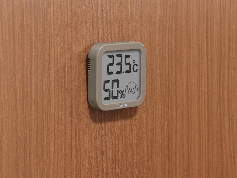 【Hapetsu/ハペッツ】ペット用温湿度計 ここちイーワン/ここちイーニャン