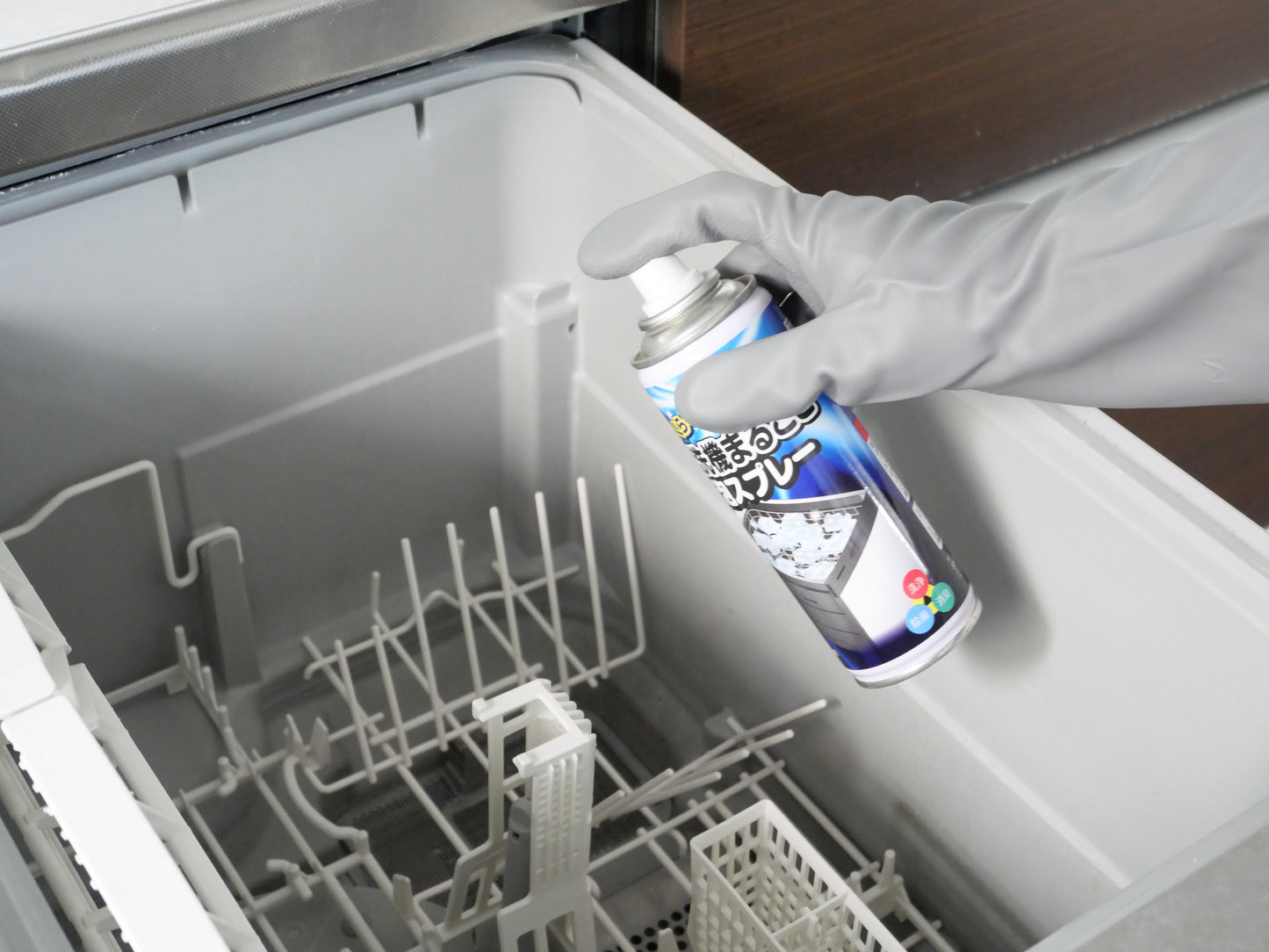らくらく食洗機まるごと泡スプレー