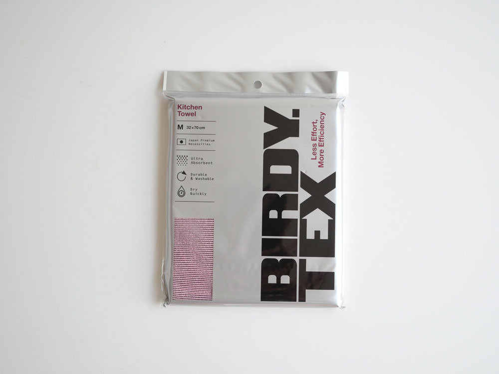 《Sサイズ 3枚セット》【BIRDY.TEX/バーディーテックス】キッチンタオル
