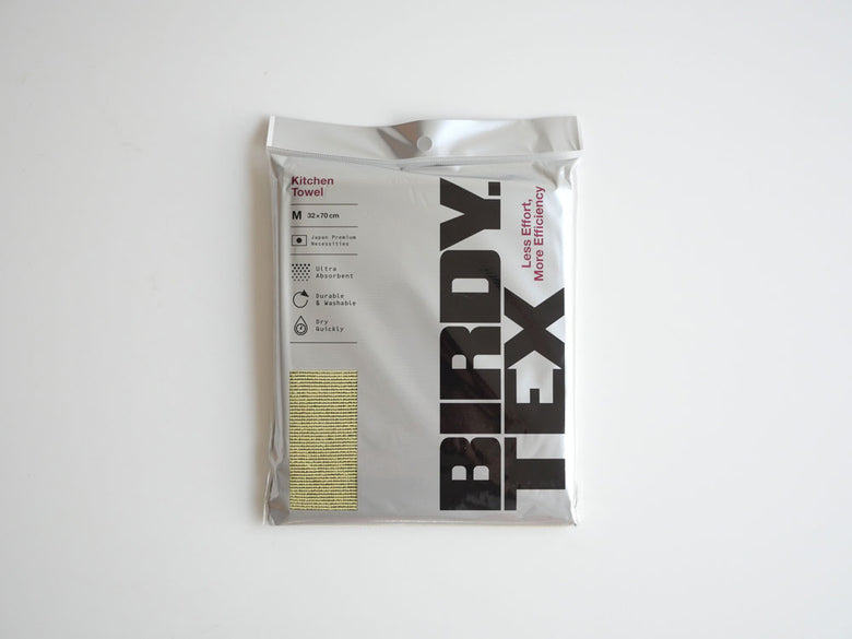 《Mサイズ 3枚セット》【BIRDY.TEX/バーディーテックス】キッチンタオル
