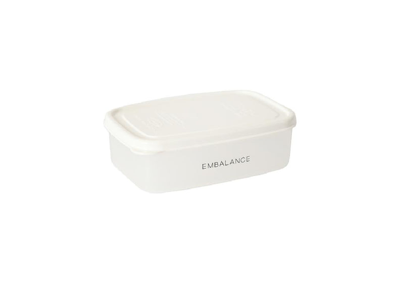 《単品》【EMBALANCE/エンバランス】電子レンジにも使える 食材を美味しく保つ保存容器 レクタングルコンテナ