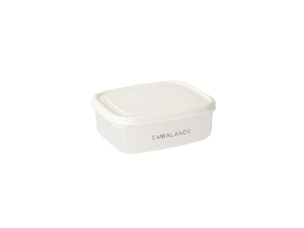 《単品》【EMBALANCE/エンバランス】電子レンジにも使える 食材を美味しく保つ保存容器 レクタングルコンテナ