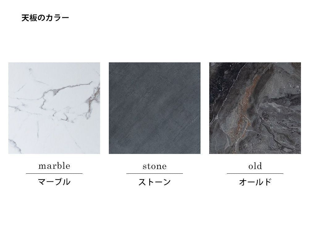 アデペシュPOLポルムービングワゴンのシルバースチールフレームと大理石タイル天板を示す画像